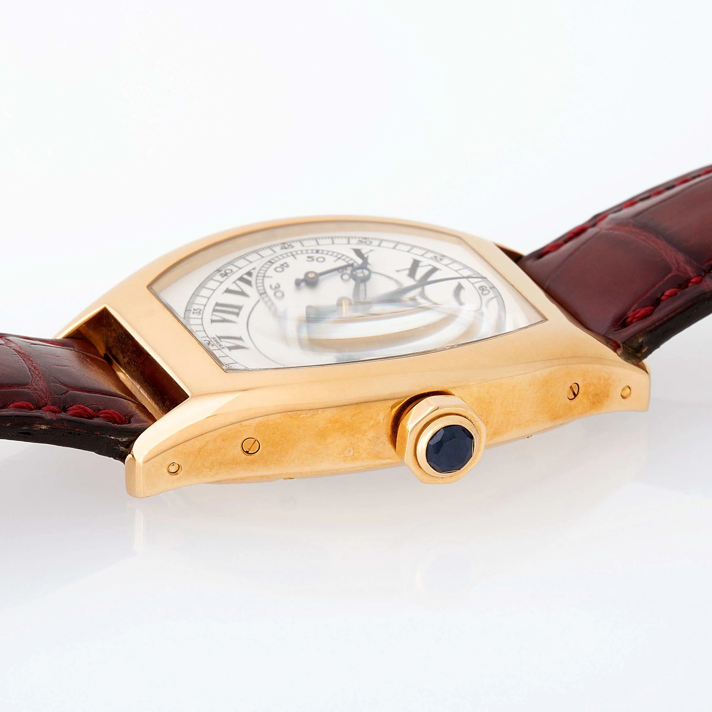 Cartier Tortue Chronograph 2356 34mm Yellow gold 2