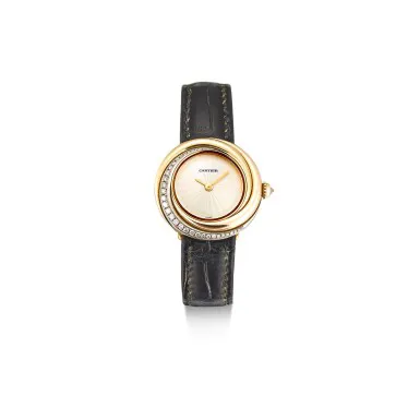 Cartier Trinity 2357 27mm Rose gold Silver