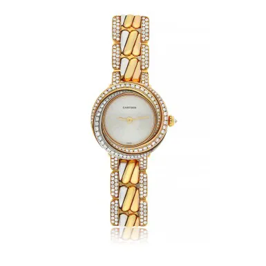 Cartier Trinity 2357 27mm Tricolored gold Silver