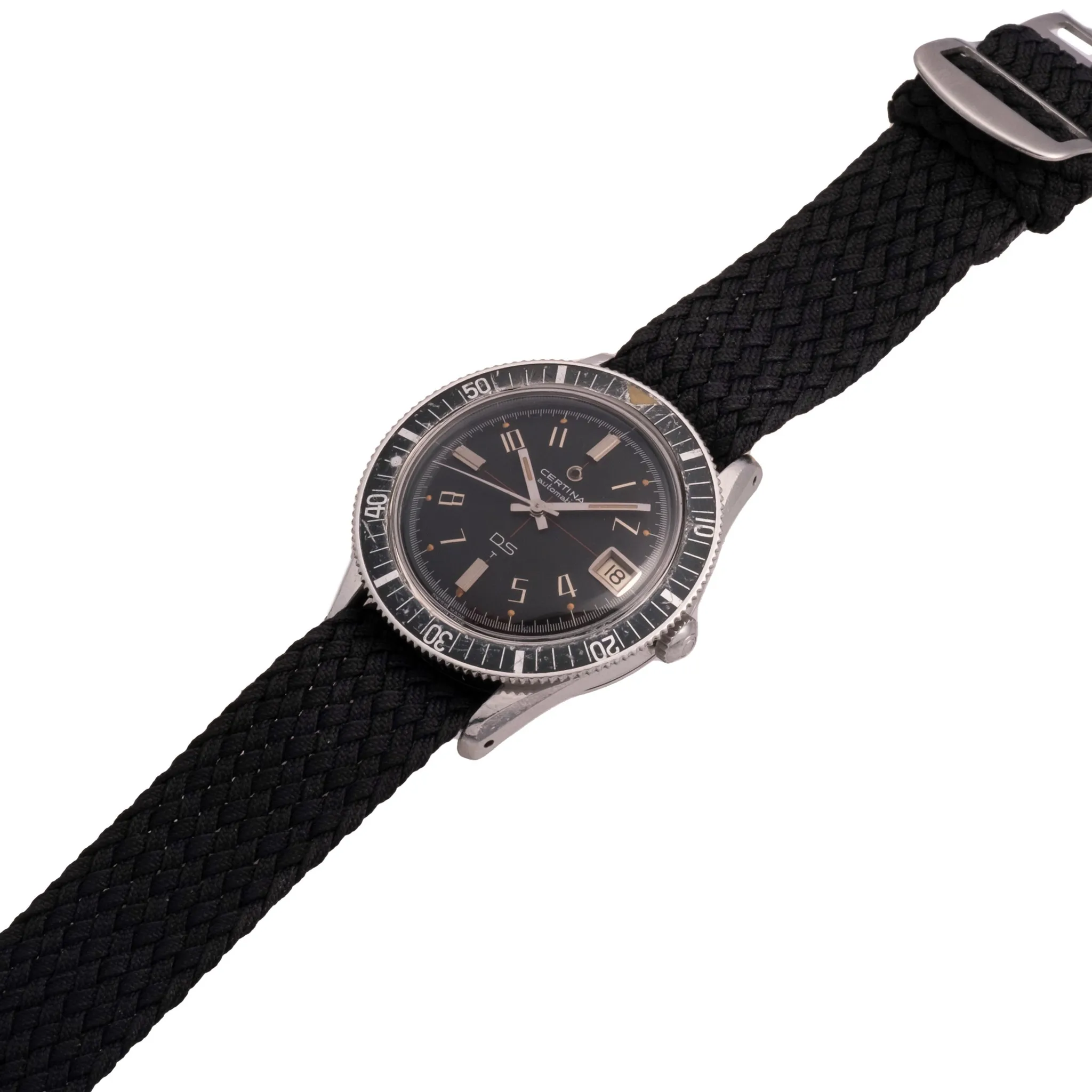 Certina DS 39mm Stainless steel Black