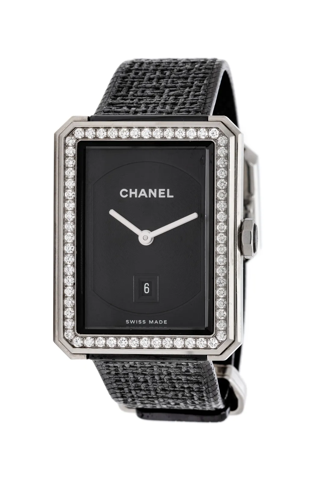 Chanel Boy-Friend 27mm Stainless steel Black