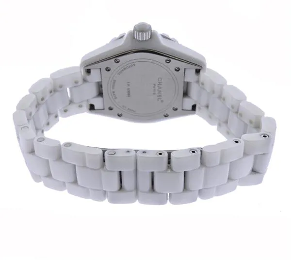 Chanel J12 H0970 38mm Stainless steel White