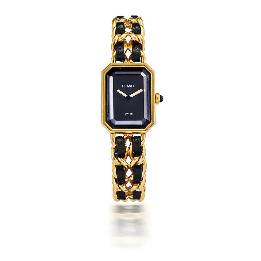 Chanel H0001 26mm Gold-plated Black