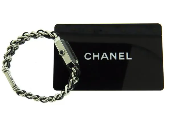 Chanel H0451 20mm Stainless steel Black 7