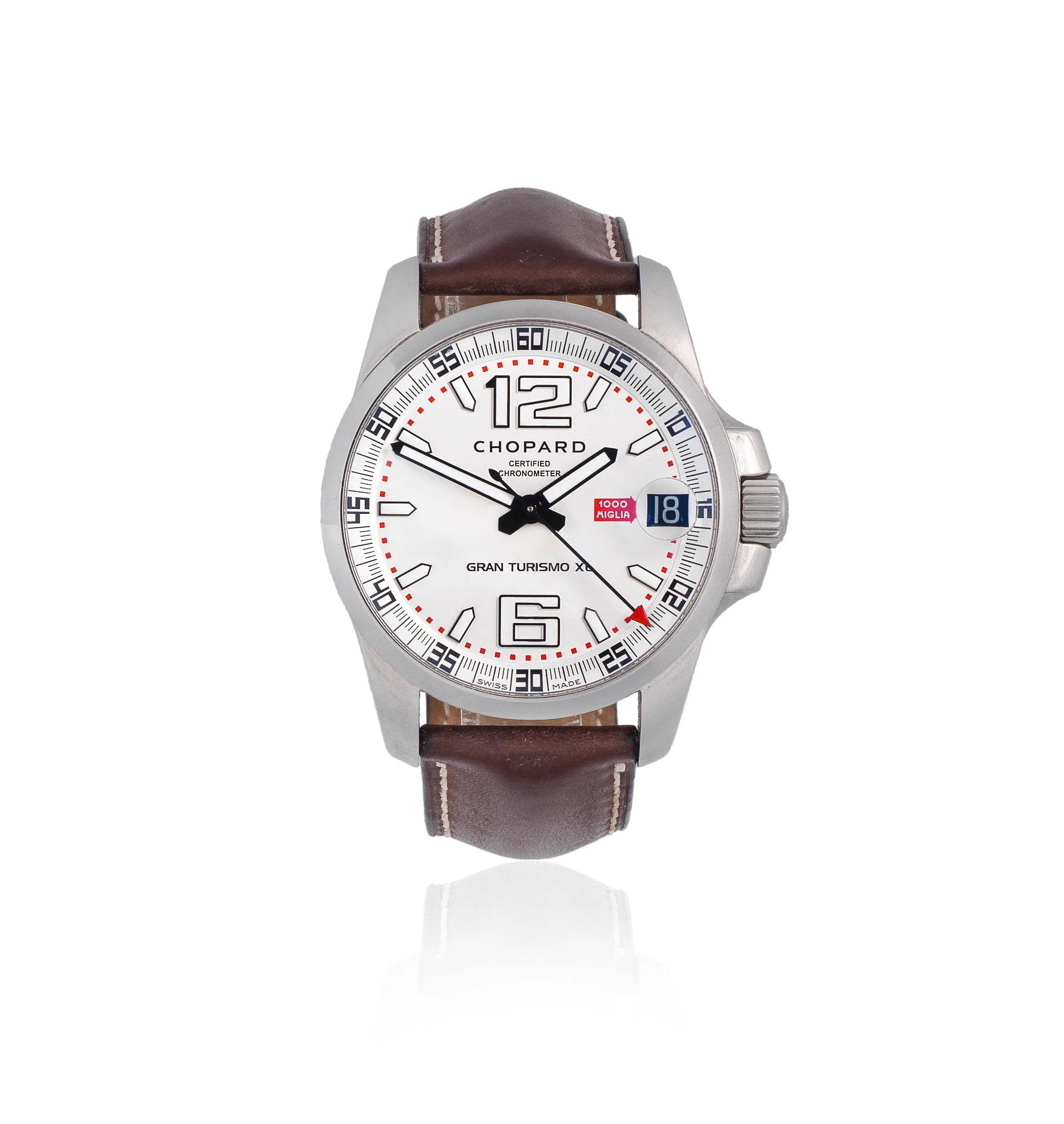Chopard Mille Miglia 16/8458 44mm Stainless steel Silver