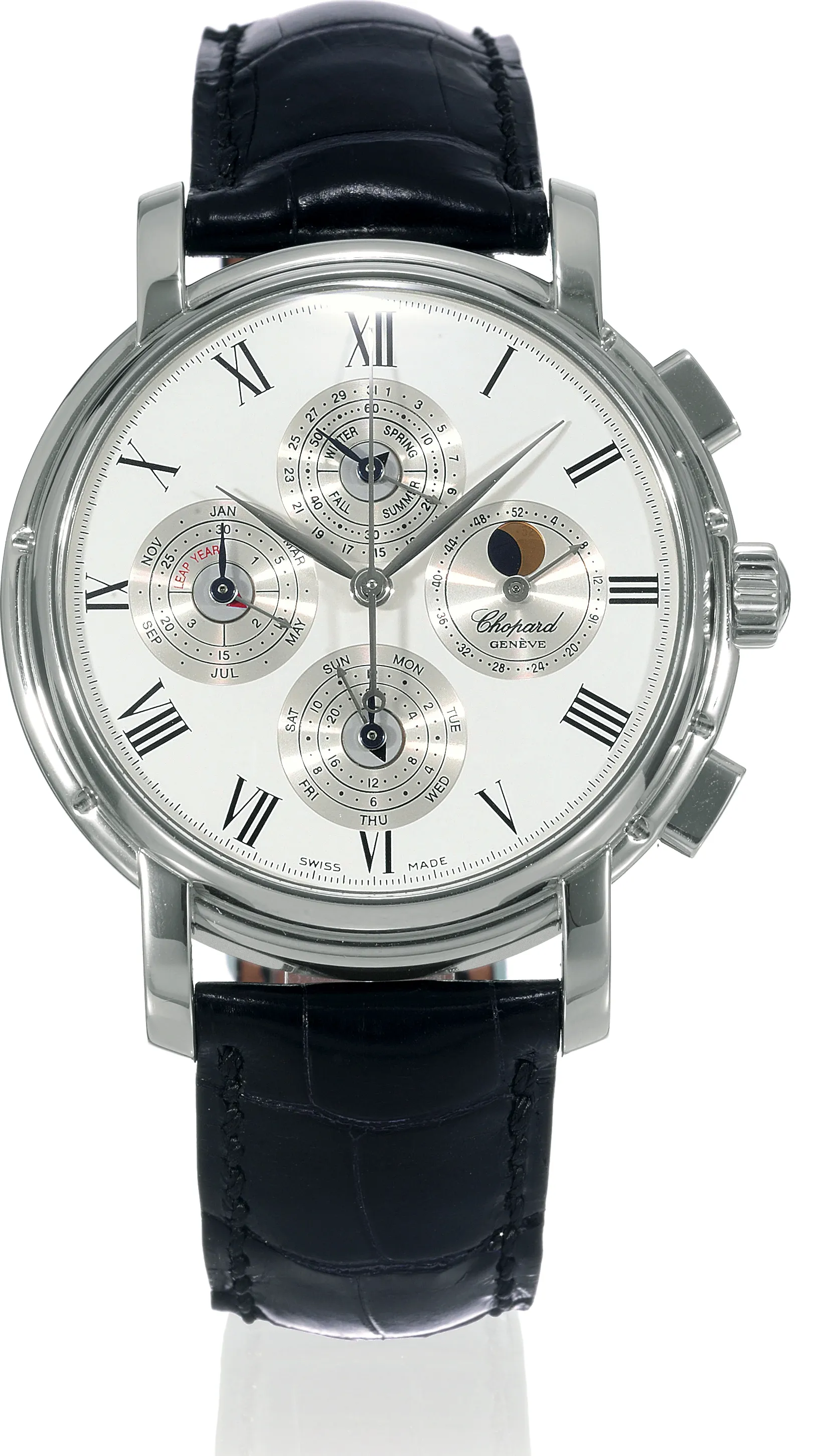 Chopard 36/1224 41mm Platinum Silver