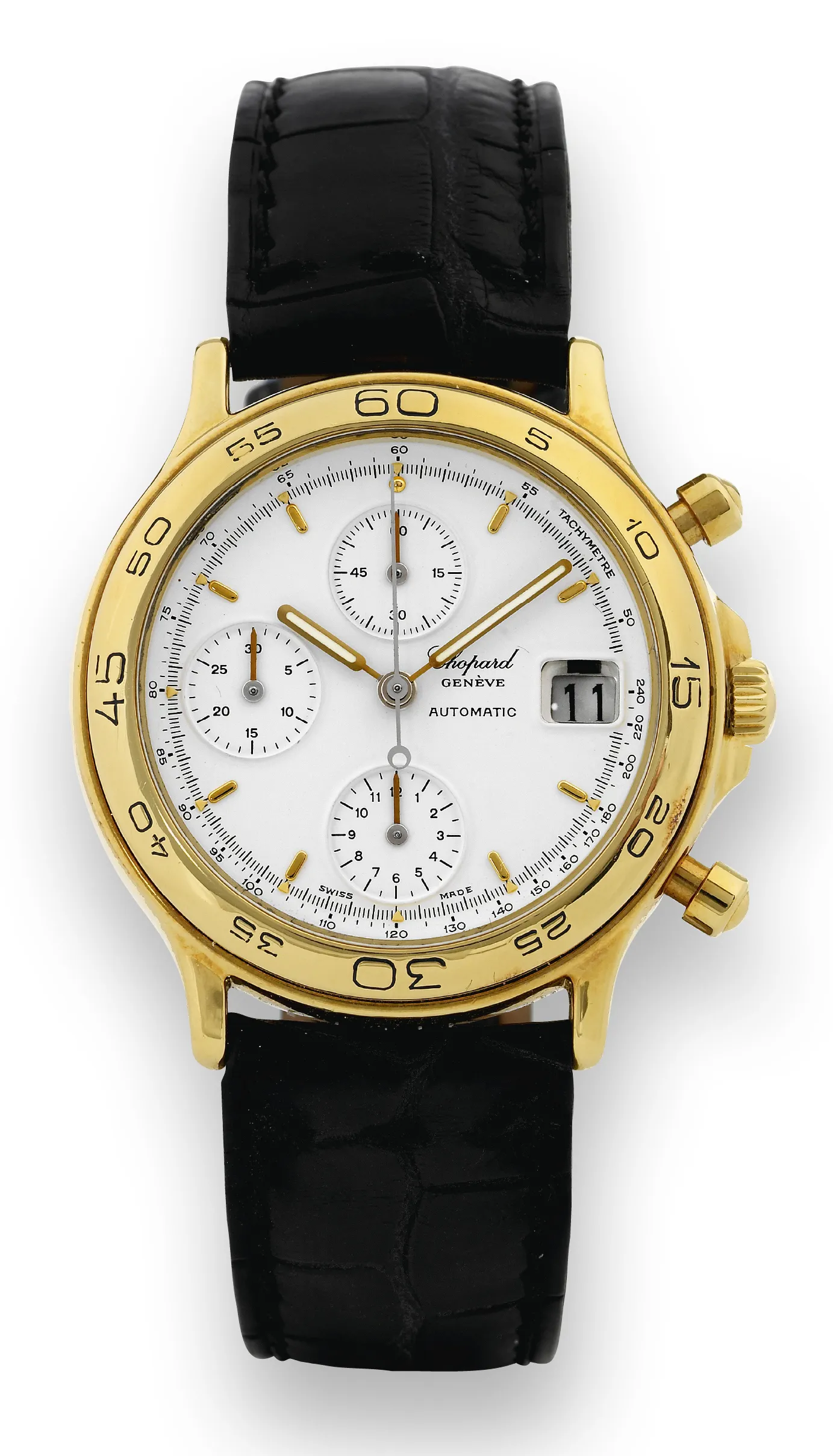 Chopard 1181 38mm Yellow gold White