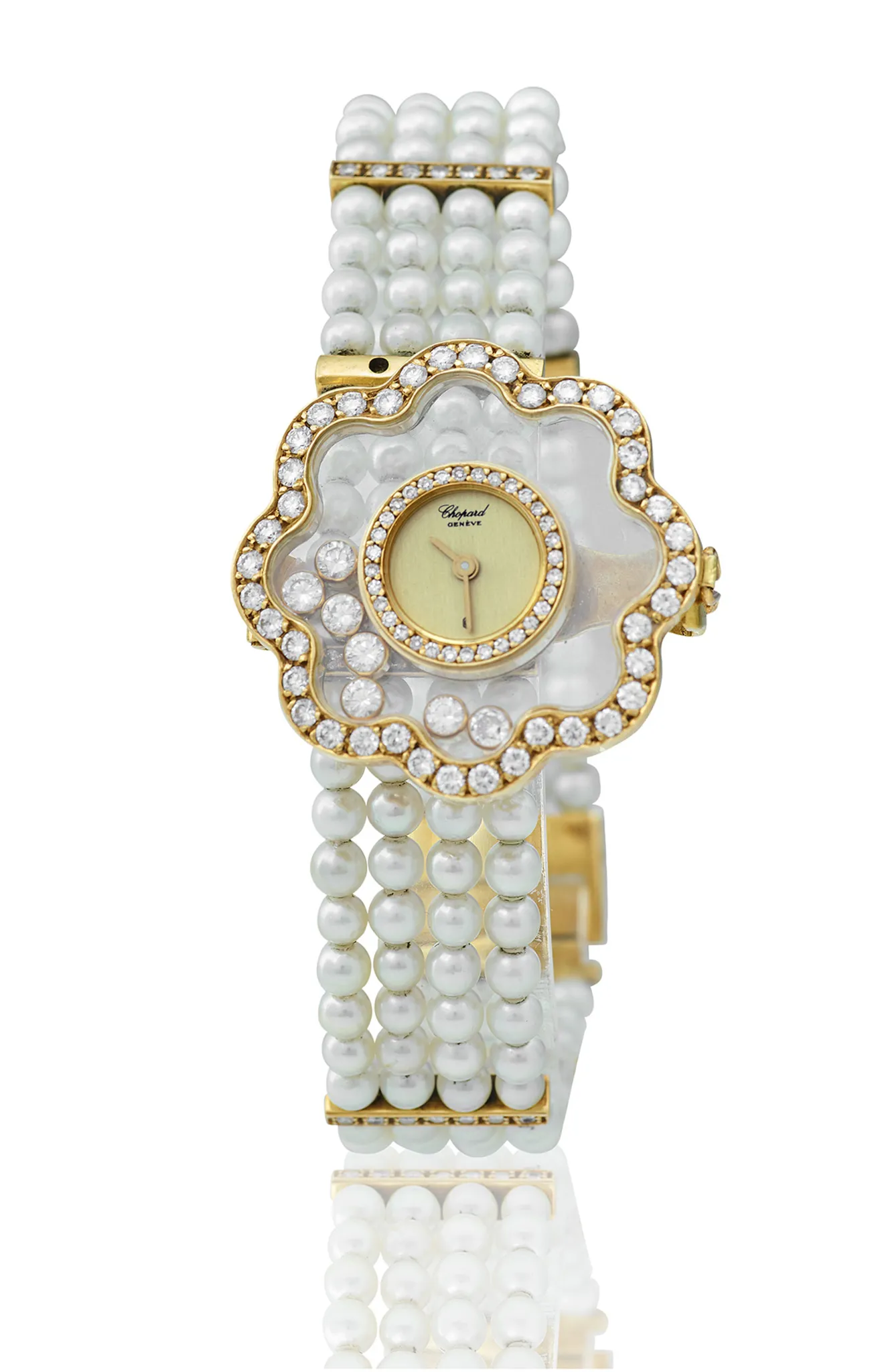 Chopard Happy Diamonds 4066 28mm Gold