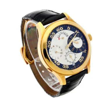 Chopard L.U.C 16/1874 40mm Yellow gold Silvered and black 6