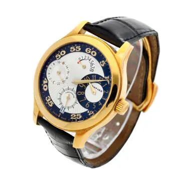 Chopard L.U.C 16/1874 40mm Yellow gold Silvered and black 7