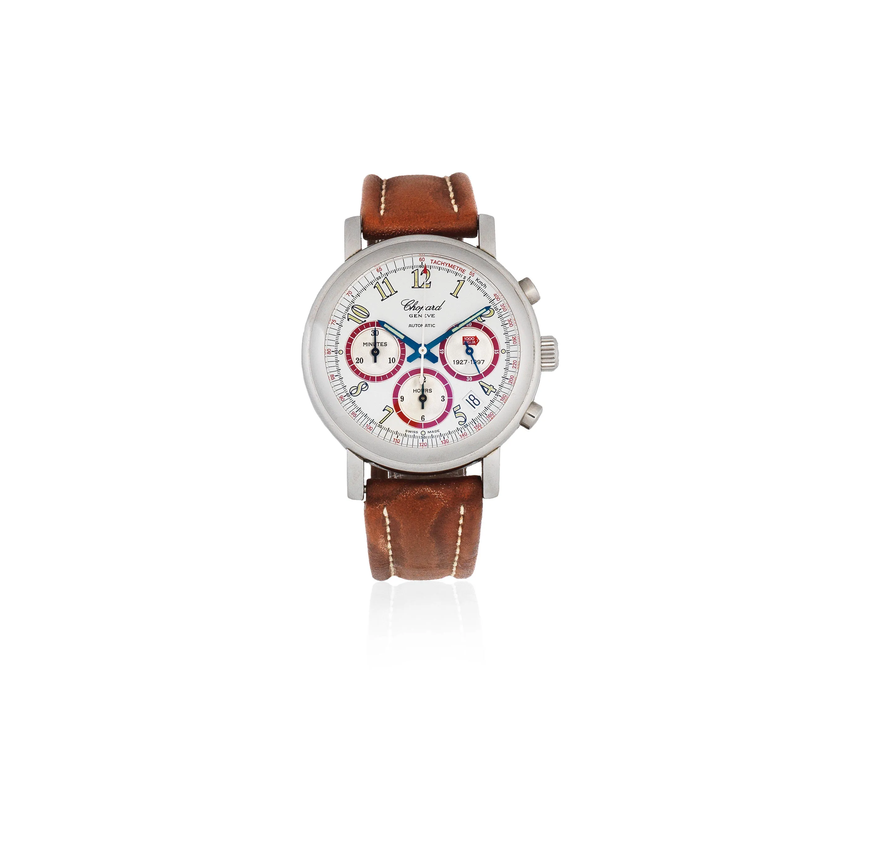 Chopard Mille Miglia 8316 39mm Stainless steel White