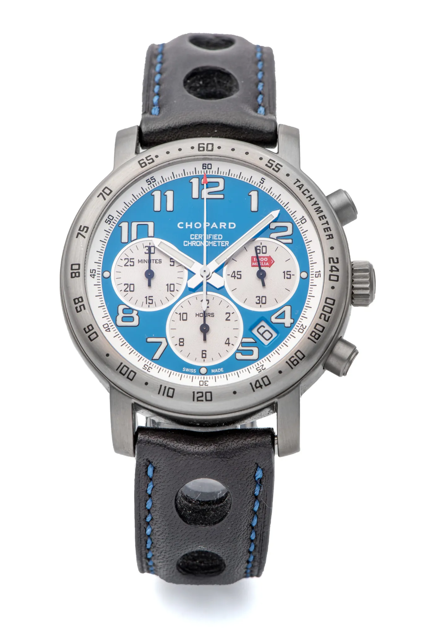 Chopard Mille Miglia 8915 39mm Titanium Blue