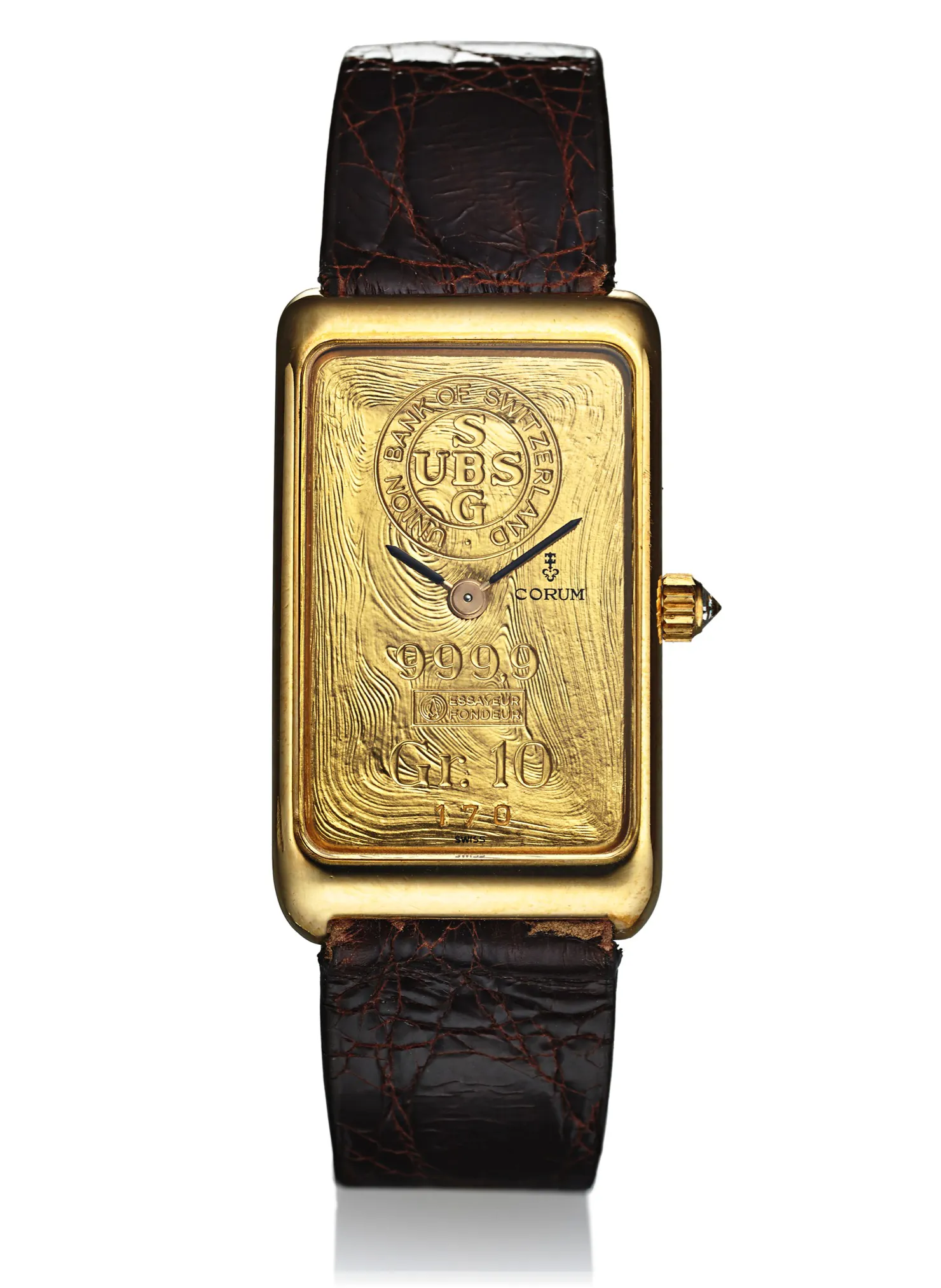 Corum 42400 21mm Yellow gold Gilt dial