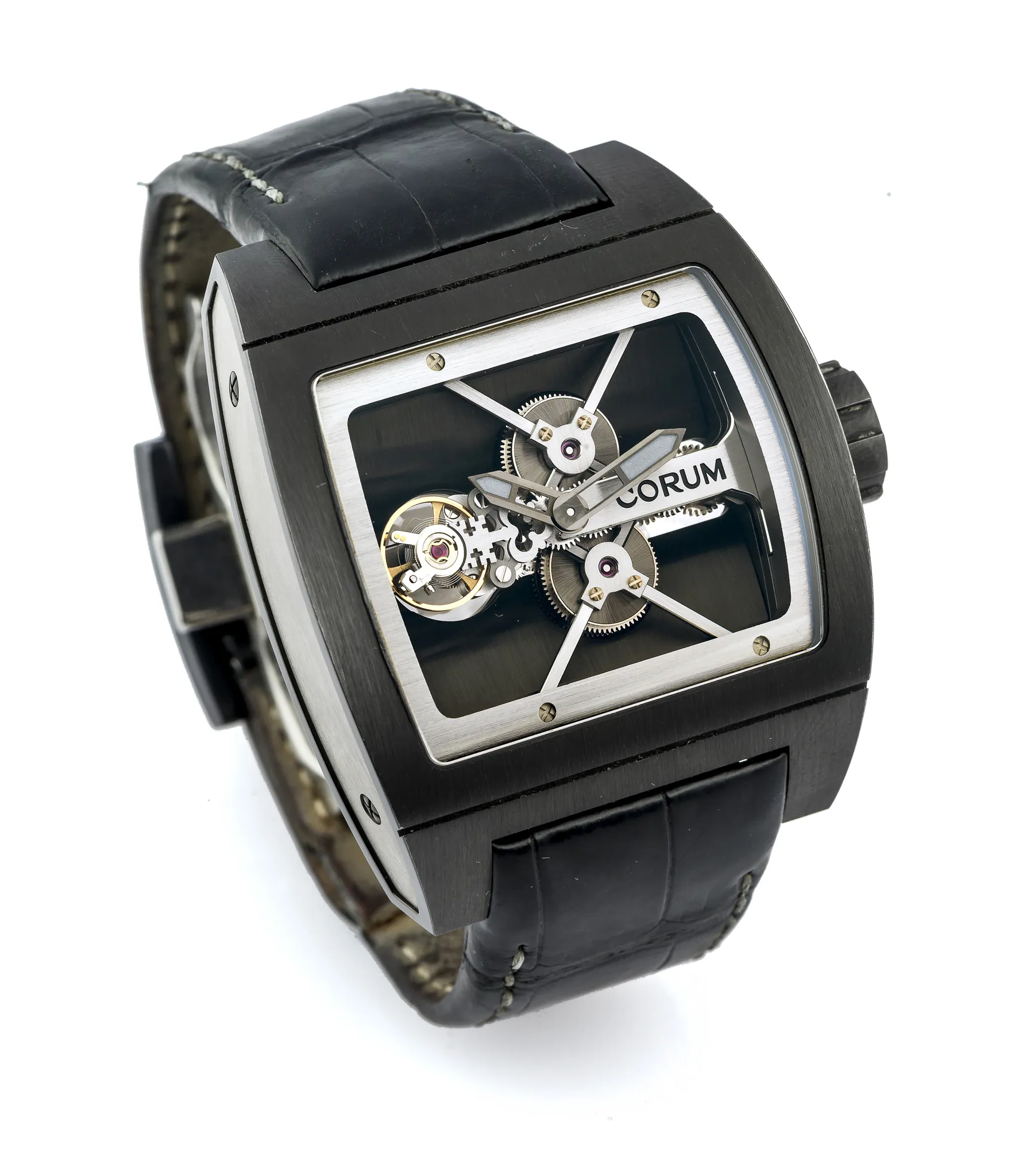 Corum Ti-Bridge 05.0062 42mm Titanium Transparent