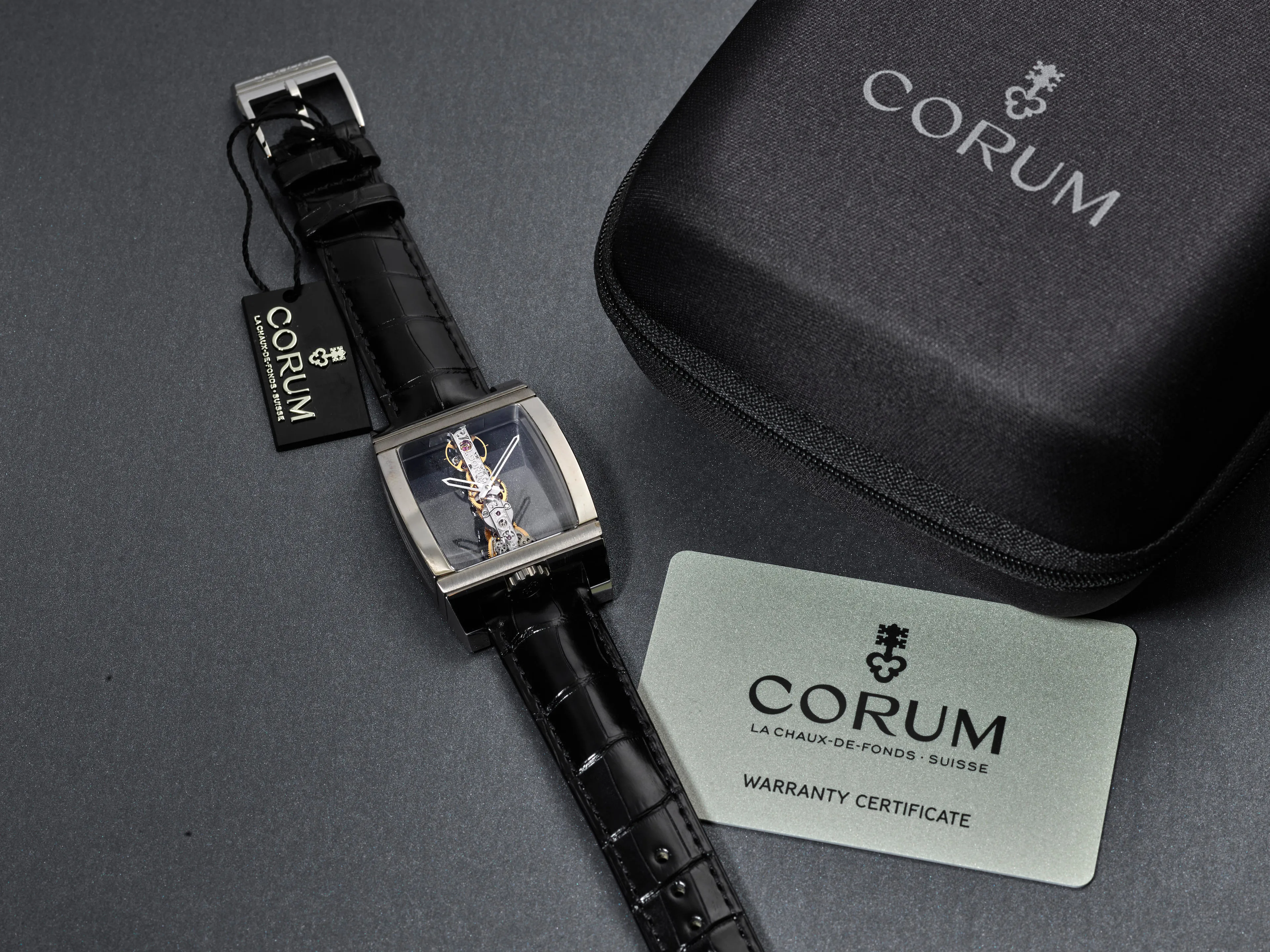 Corum Ti-Bridge B113/03440 38mm Titanium Skeletonized 2