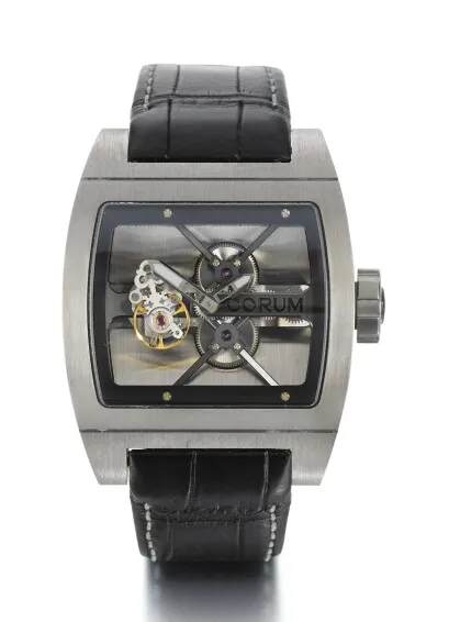 Corum Ti-Bridge 52mm Titanium Skeletonized