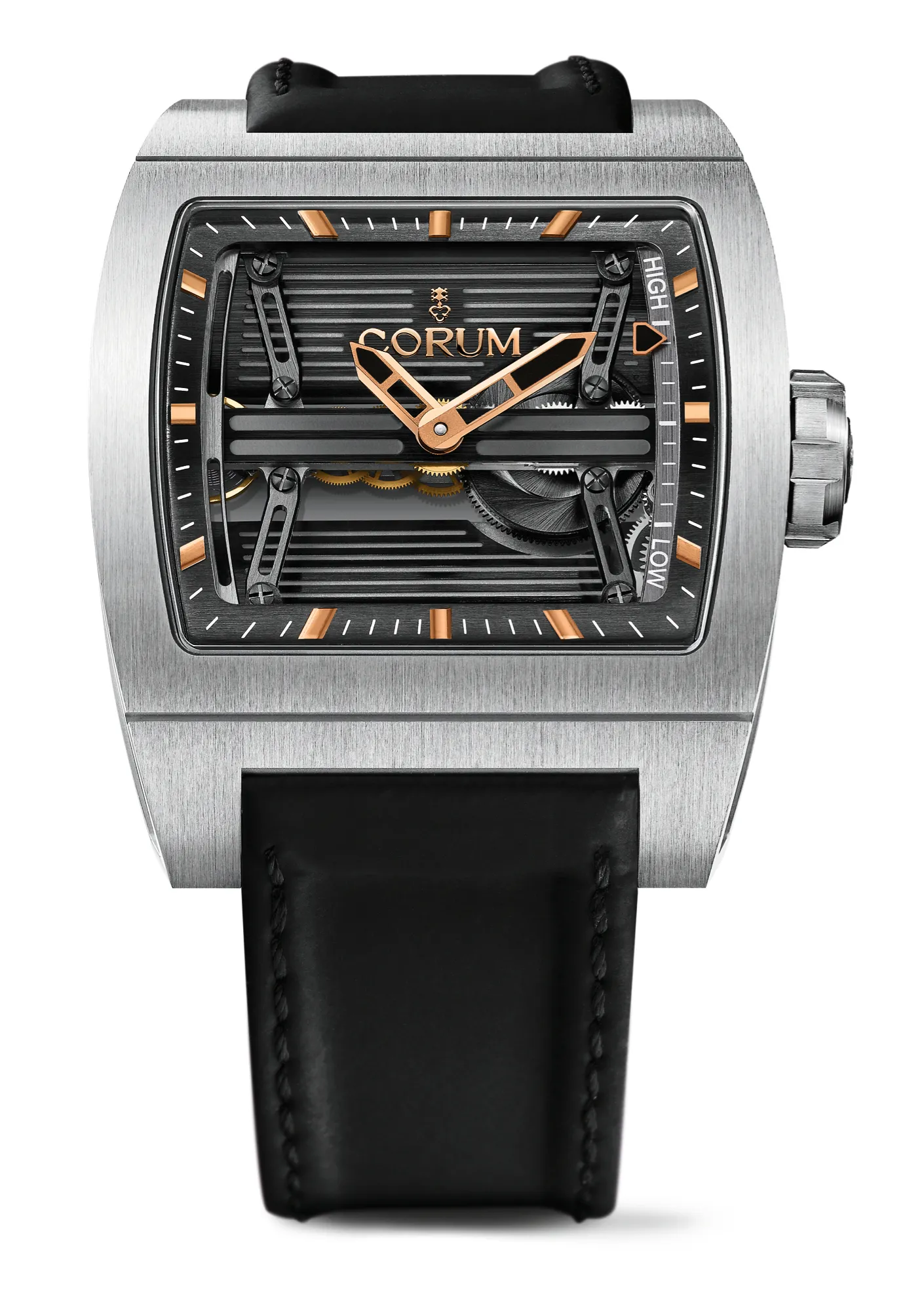 Corum Ti-Bridge B107/02206 - 107.211.04/0F61 0000 52mm Titanium Black