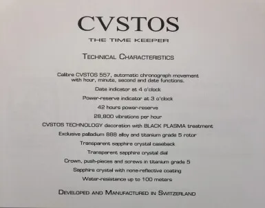 Cvstos Challenge 41mm Stainless steel Semi-skeletonized 2