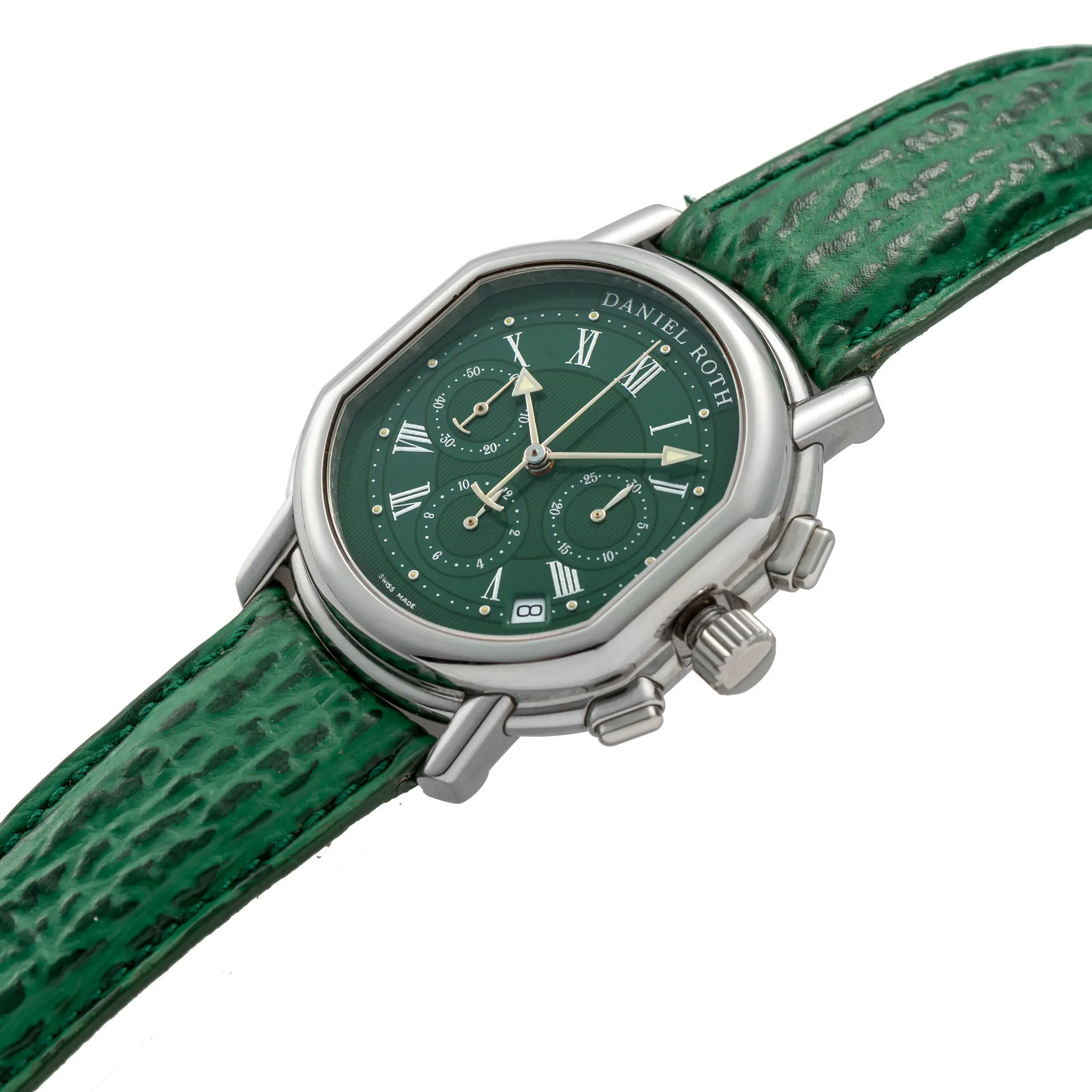 Daniel Roth El Primero 38mm Stainless steel Green