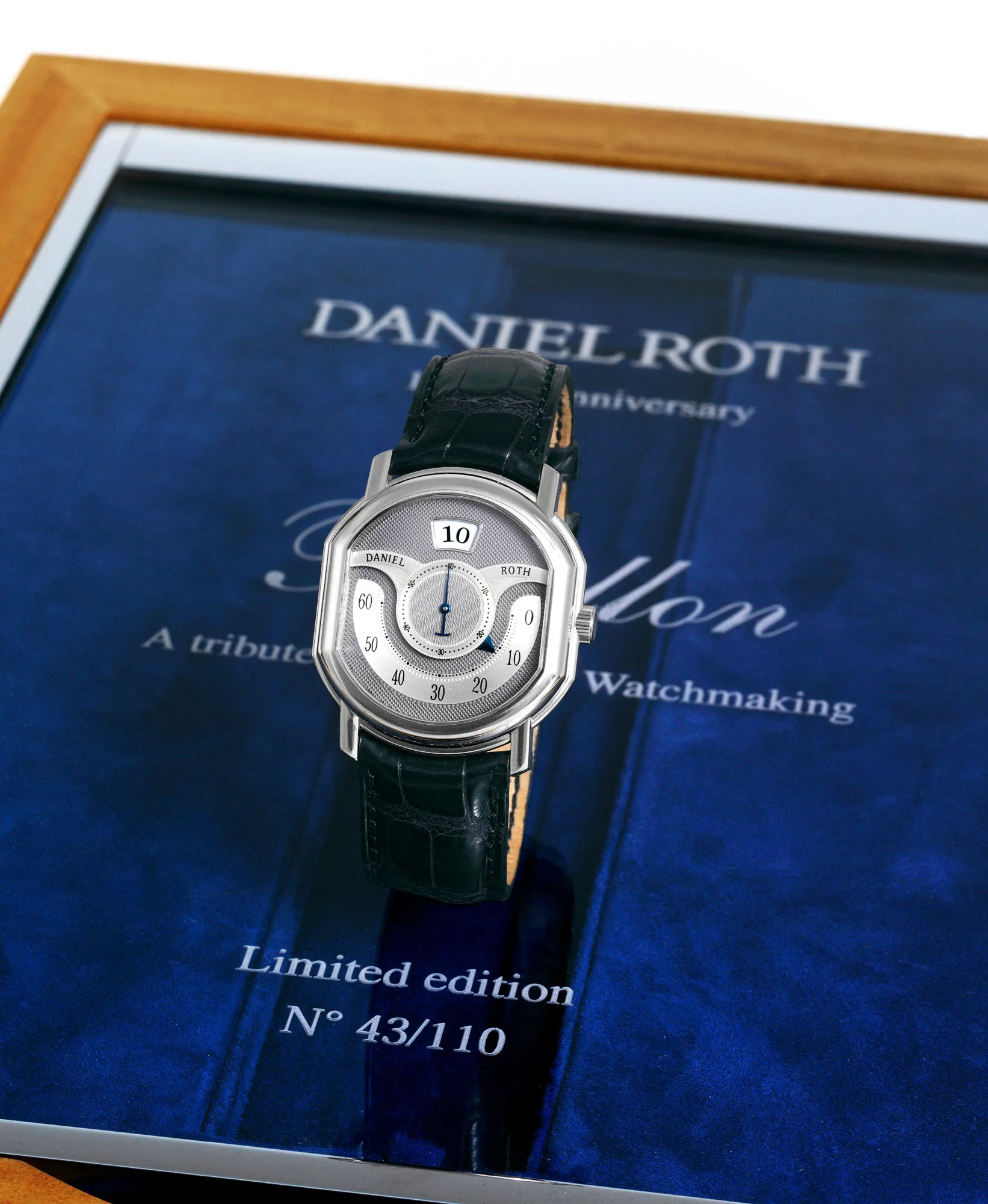 Daniel Roth Papillon 35mm White gold Gray