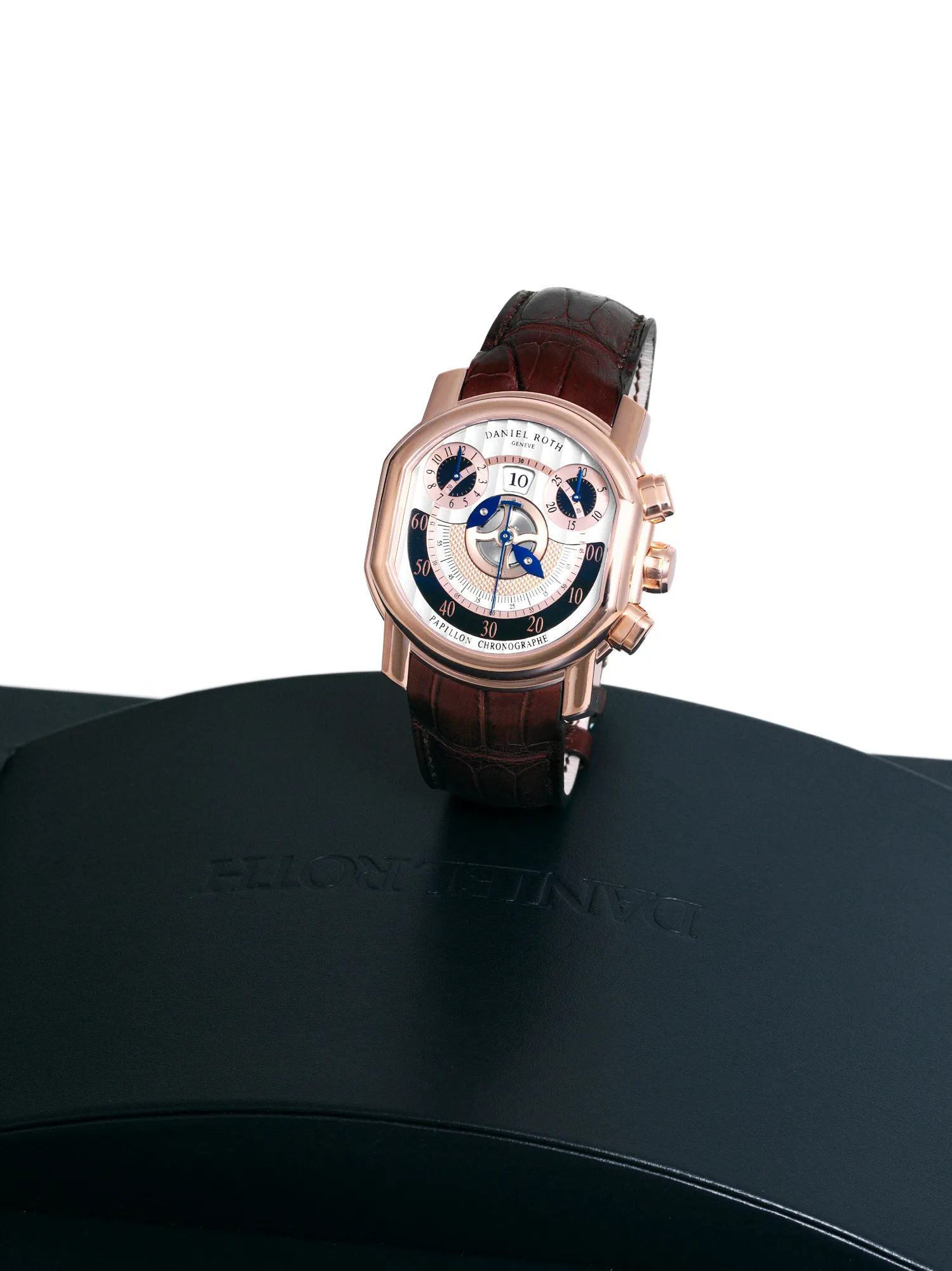 Daniel Roth Papillon 43mm Rose gold White