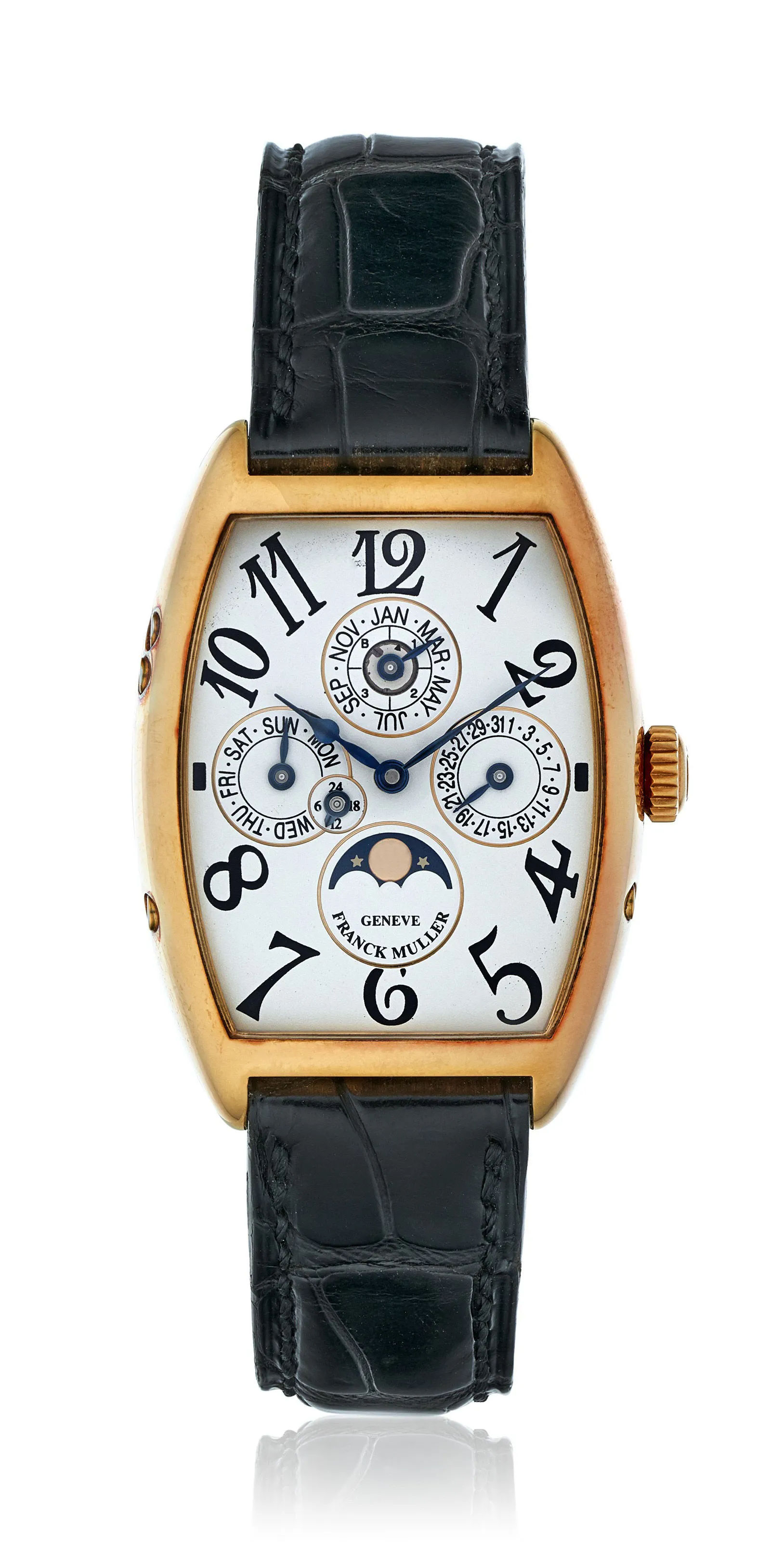 Franck Muller 2852 36mm Rose gold White