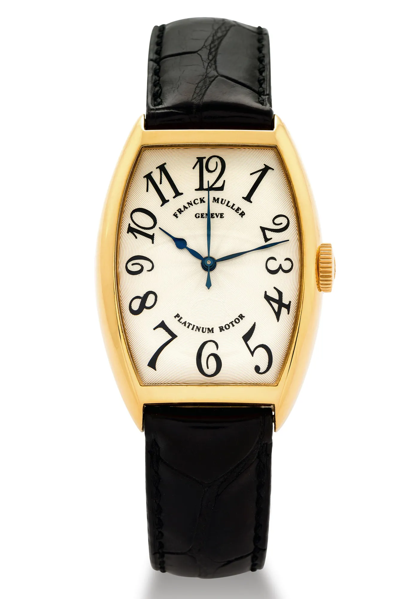 Franck Muller Cintree Curvex 5850 SC 32mm Yellow gold White