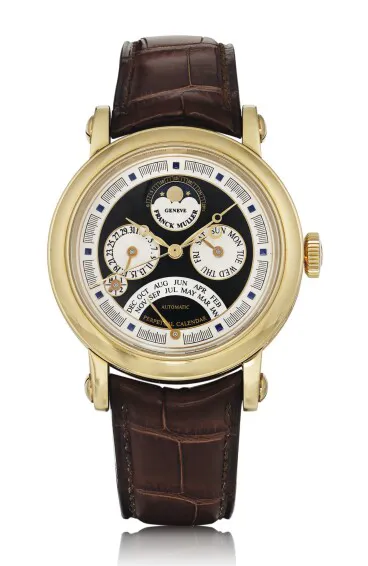 Franck Muller 7000 39mm Yellow gold Black