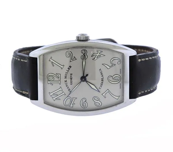 Franck Muller Casablanca 2852 30mm Stainless steel White