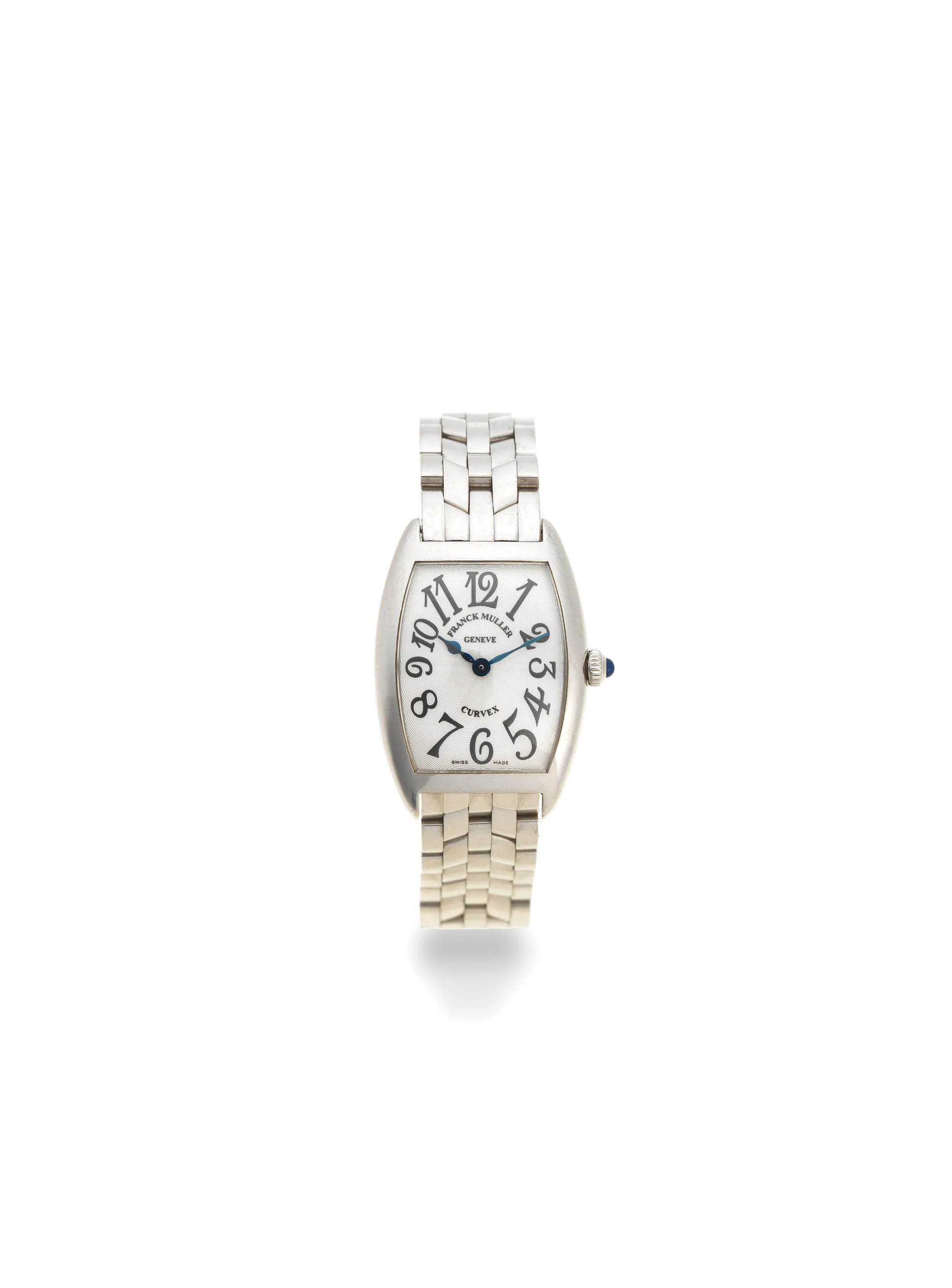 Franck Muller Cintree Curvex 1752 QZ 24mm Stainless steel Silver