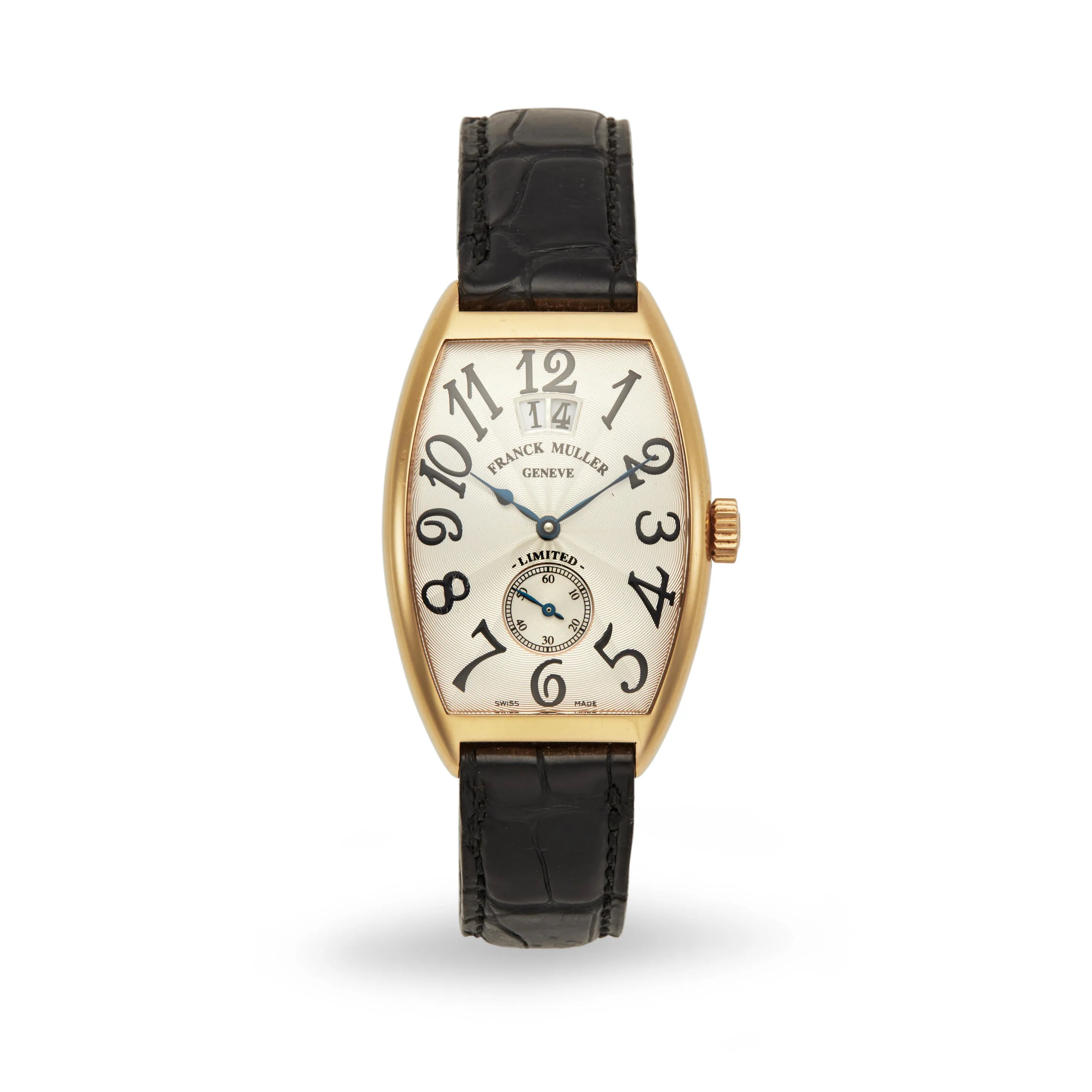 Franck Muller Cintree Curvex 2851 S6 30mm Yellow gold Silver