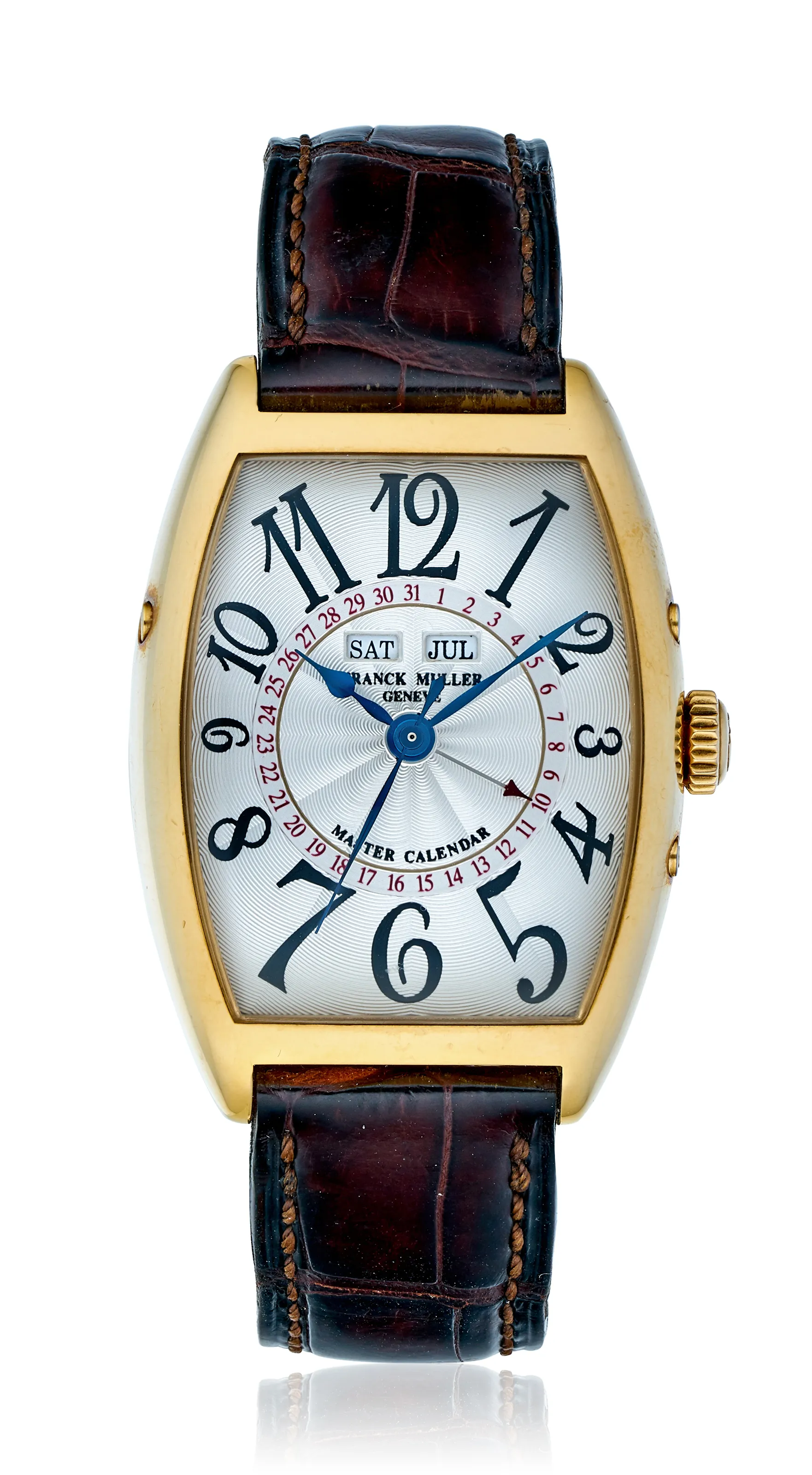 Franck Muller Cintree Curvex 2852 MC 36mm Rose gold Silver