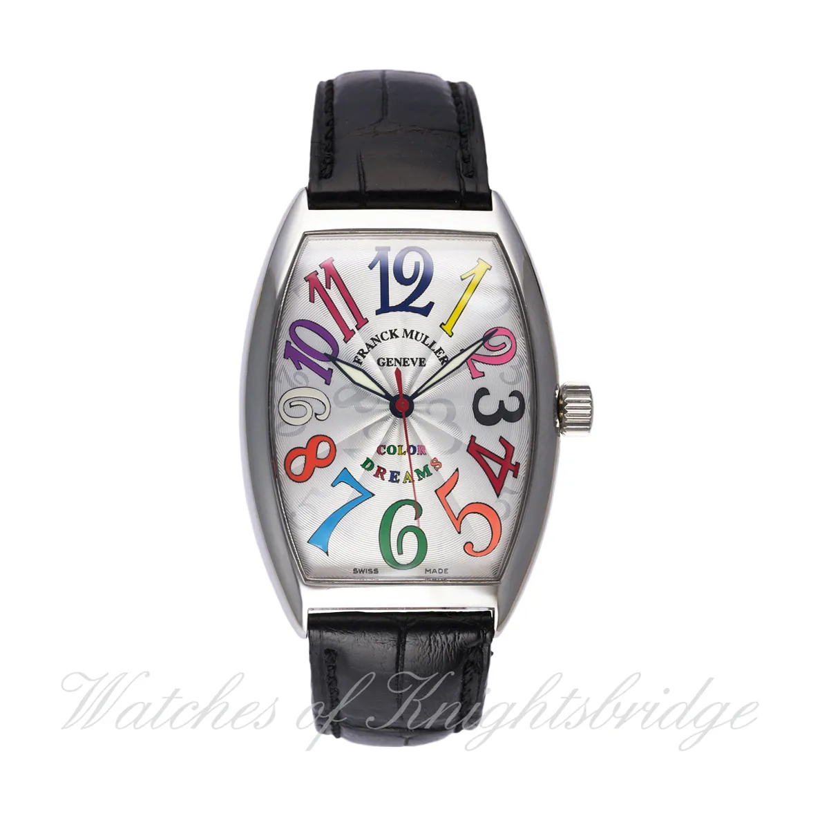 Franck Muller Color Dreams 5850 SC 32mm Stainless steel Silver Guilloche