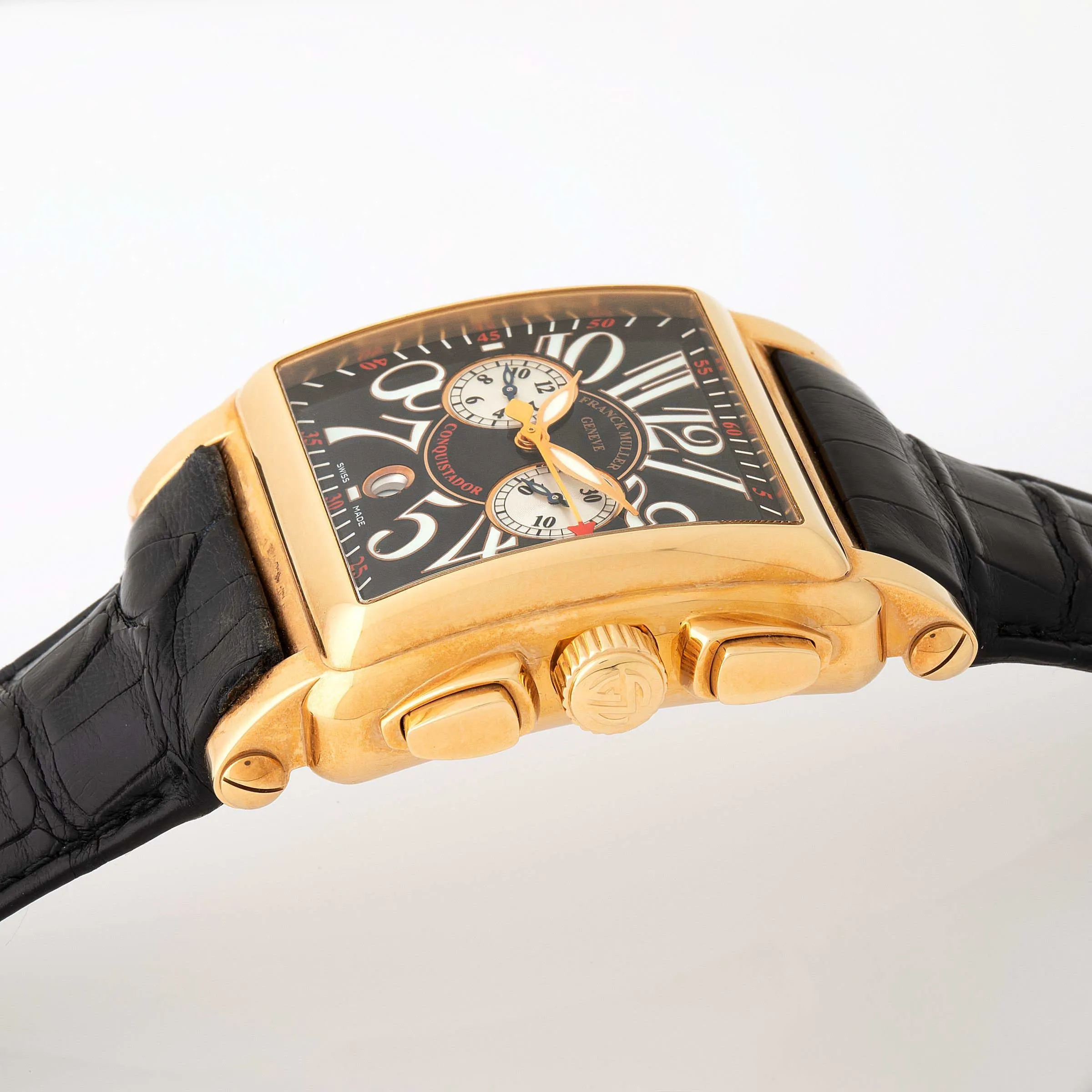 Franck Muller Conquistador Cortez 10000CC 41mm Yellow gold Black 6