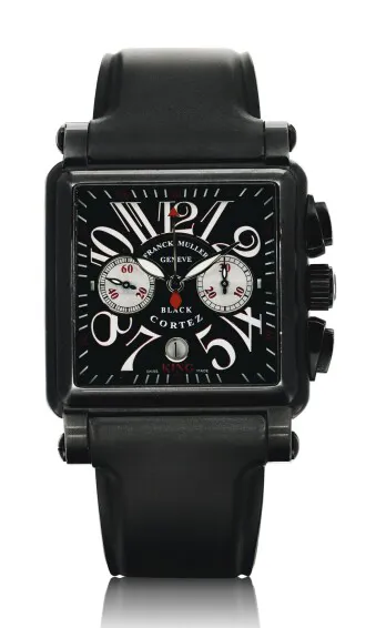 Franck Muller Conquistador Cortez 49mm Stainless steel Black