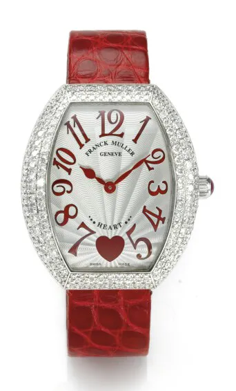 Franck Muller Heart 5002 40mm White gold Silver