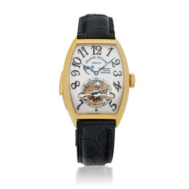 Franck Muller Imperial Tourbillon 5850 RM T 32mm Yellow gold Silver