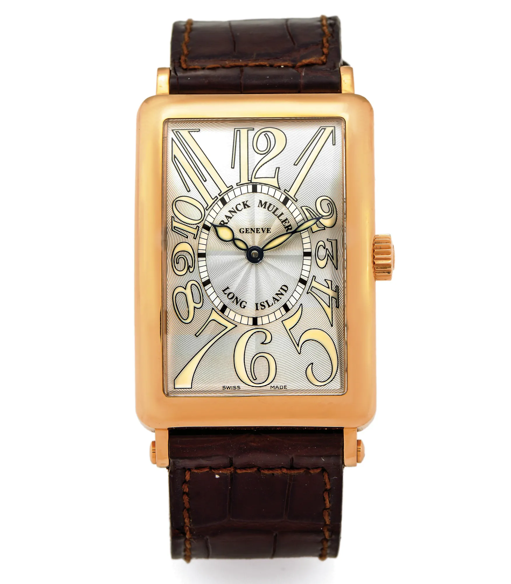 Franck Muller Long Island 1000 SC 31mm Rose gold Silver