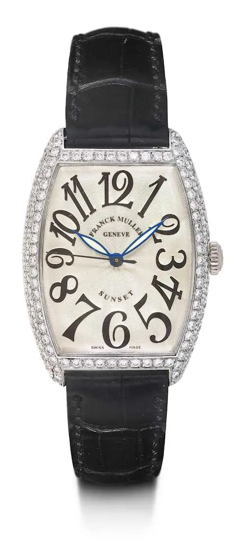 Franck Muller Sunset 2852 SC 42mm White gold Silver