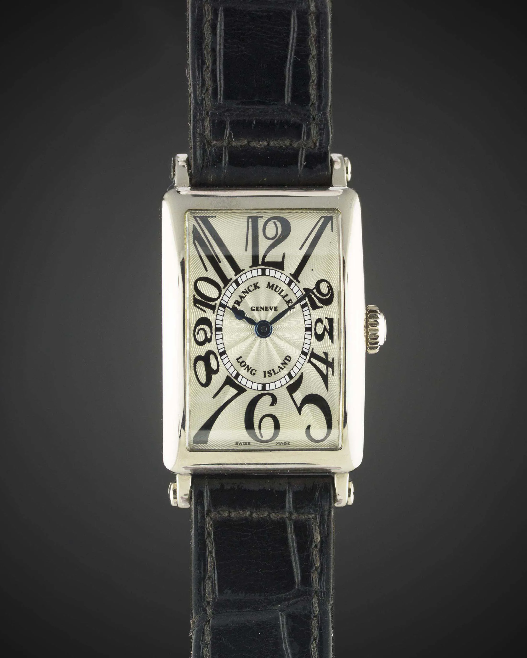 Franck Muller Long Island 902 QZ 23mm White gold Silver