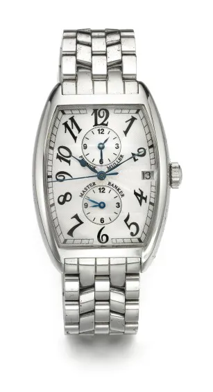 Franck Muller Master Banker 2852 43mm Stainless steel Silver