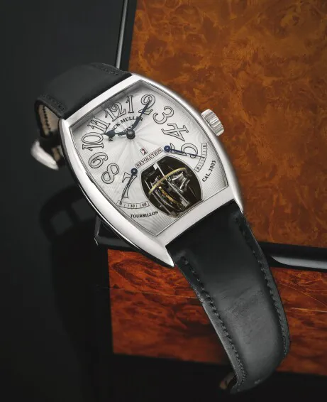 Franck Muller Revolution 2 48mm Platinum Silver