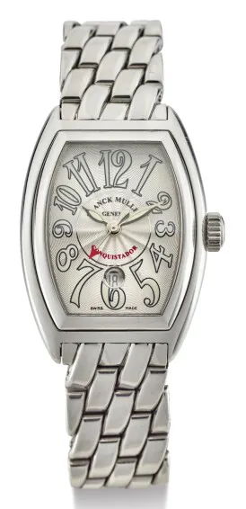 Franck Muller Conquistador 8001 L SC 27.5mm Stainless steel White