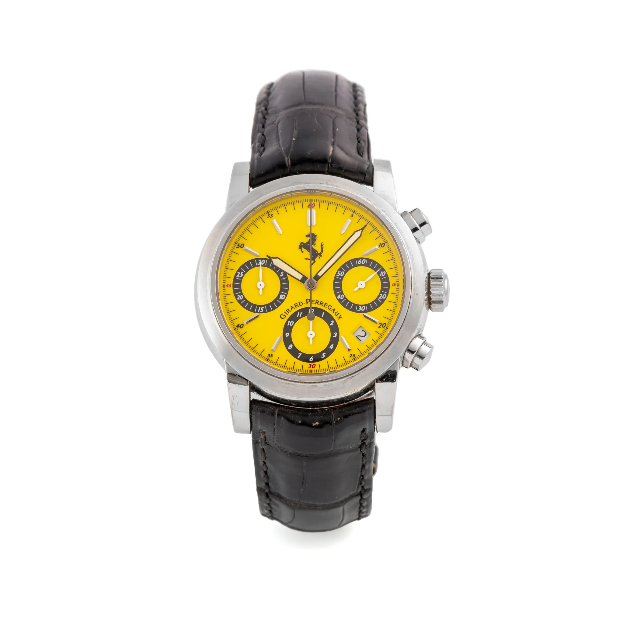 Girard-Perregaux Ferrari 8020 38mm Stainless steel Yellow 1