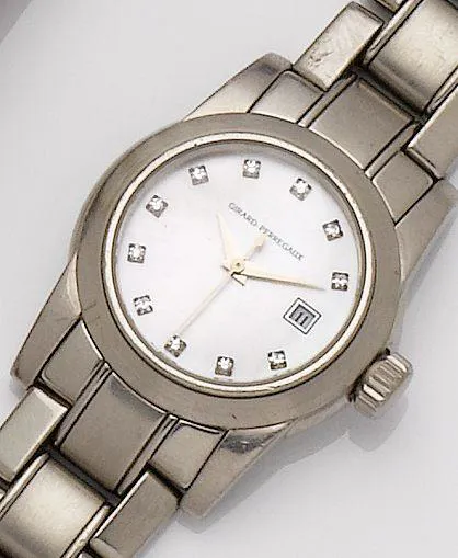 Girard-Perregaux Lady F 8039 28mm White gold Mother-of-pearl