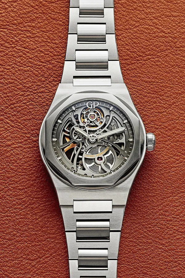 Girard-Perregaux Laureato Skeleton 81015-11-001-11A 42mm Stainless steel Skeletonized