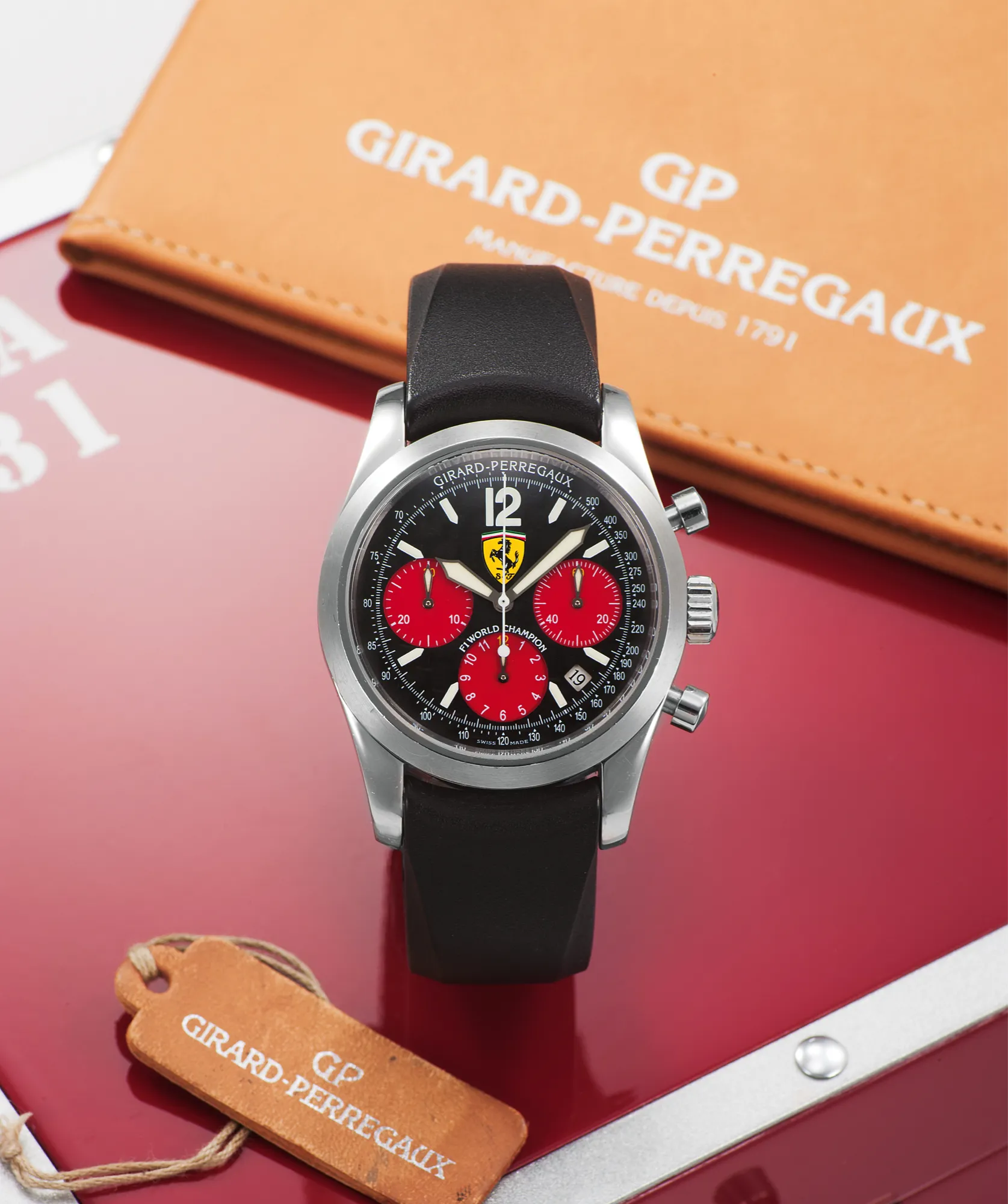 Girard-Perregaux Ferrari 4956 40mm Stainless steel Black