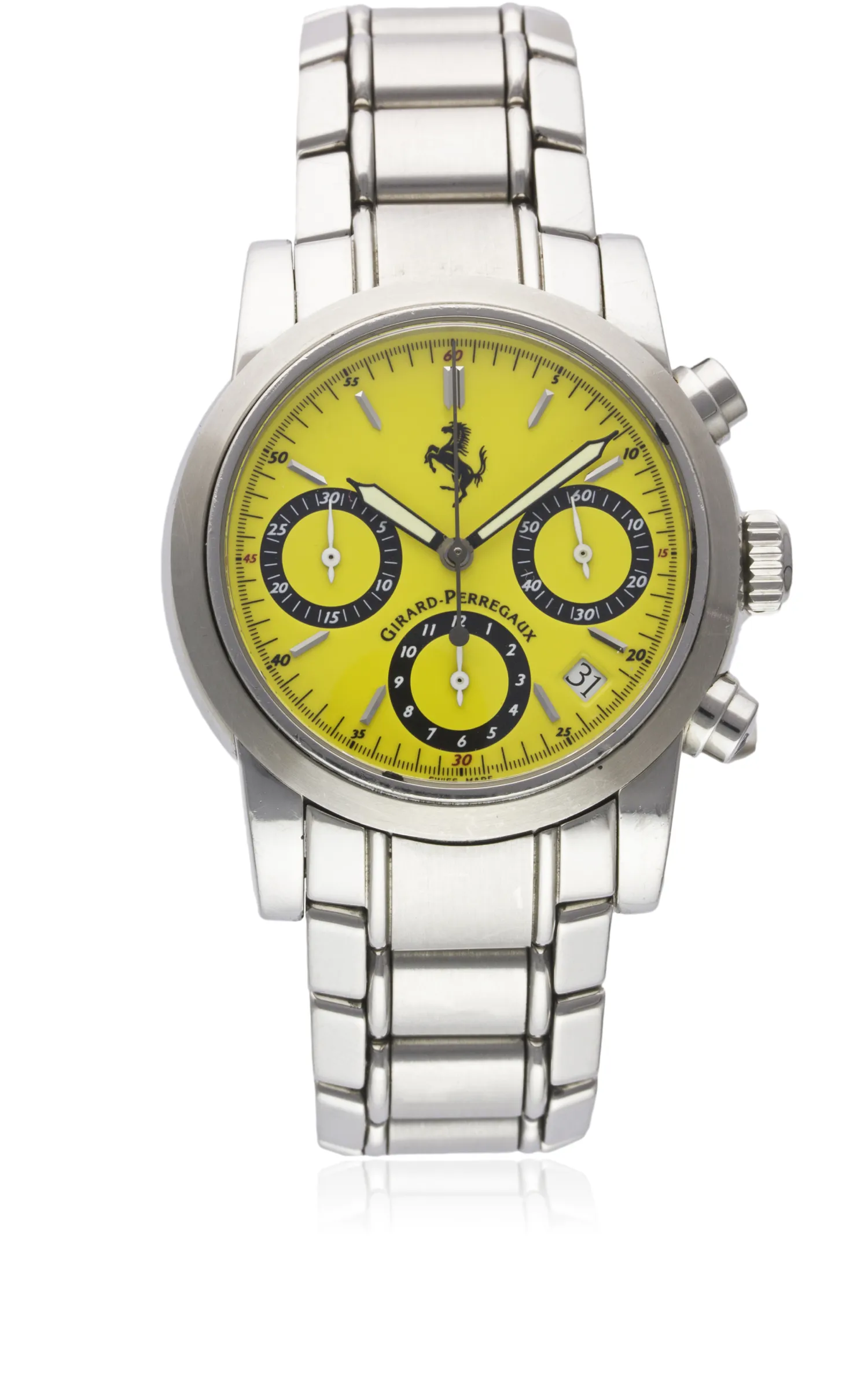 Girard-Perregaux 8020 38mm Stainless steel Yellow