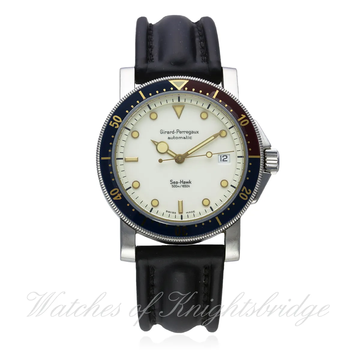 Girard-Perregaux Sea Hawk 7100 38mm Stainless steel White