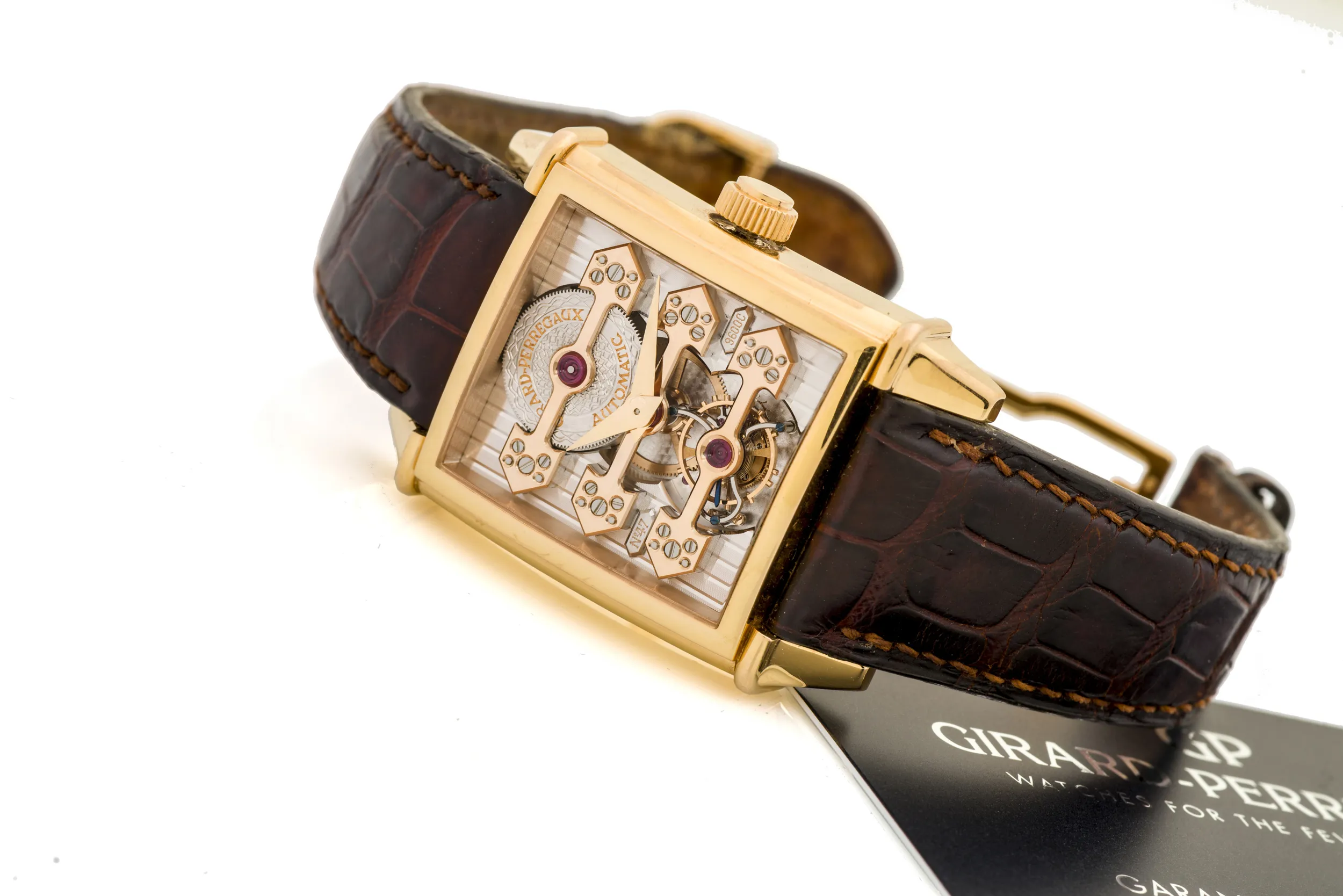 Girard-Perregaux Vintage 1945 9987 32mm Rose gold Skeletonized